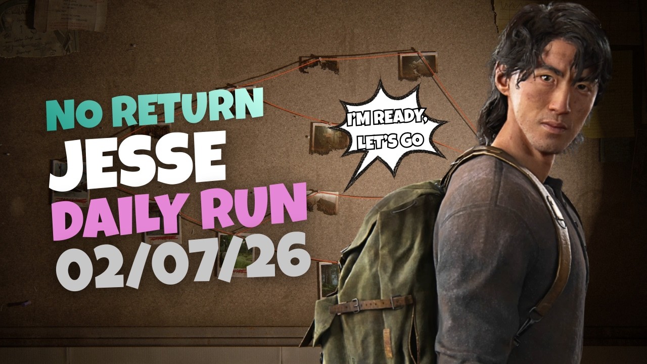 No Return | Daily Run on Grounded as Jesse (2/7/26) [unranked] | The Last of Us Part II R. [PS5]