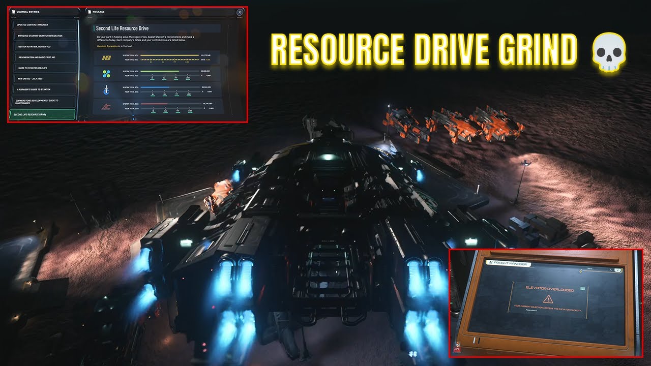 Resource Drive in Star Citizen 4.2.1 Is... Kinda Broken