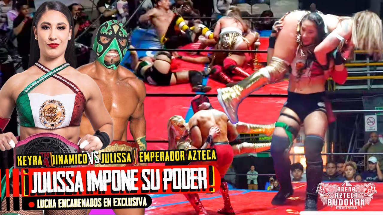 JULISSA WWE DEMUESTRA SU PODER‼️ | Lucha Libre EXCLUSIVA | Azteca Budokan @ProduccionesJhenuamn