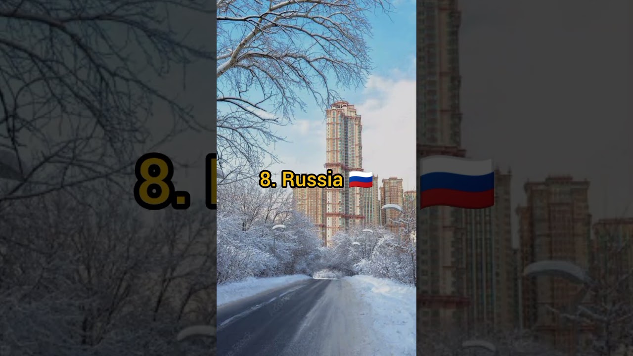 Top 10 Countries with the highest snowfall in the world #top10 #shorts #snowfall #switzerland