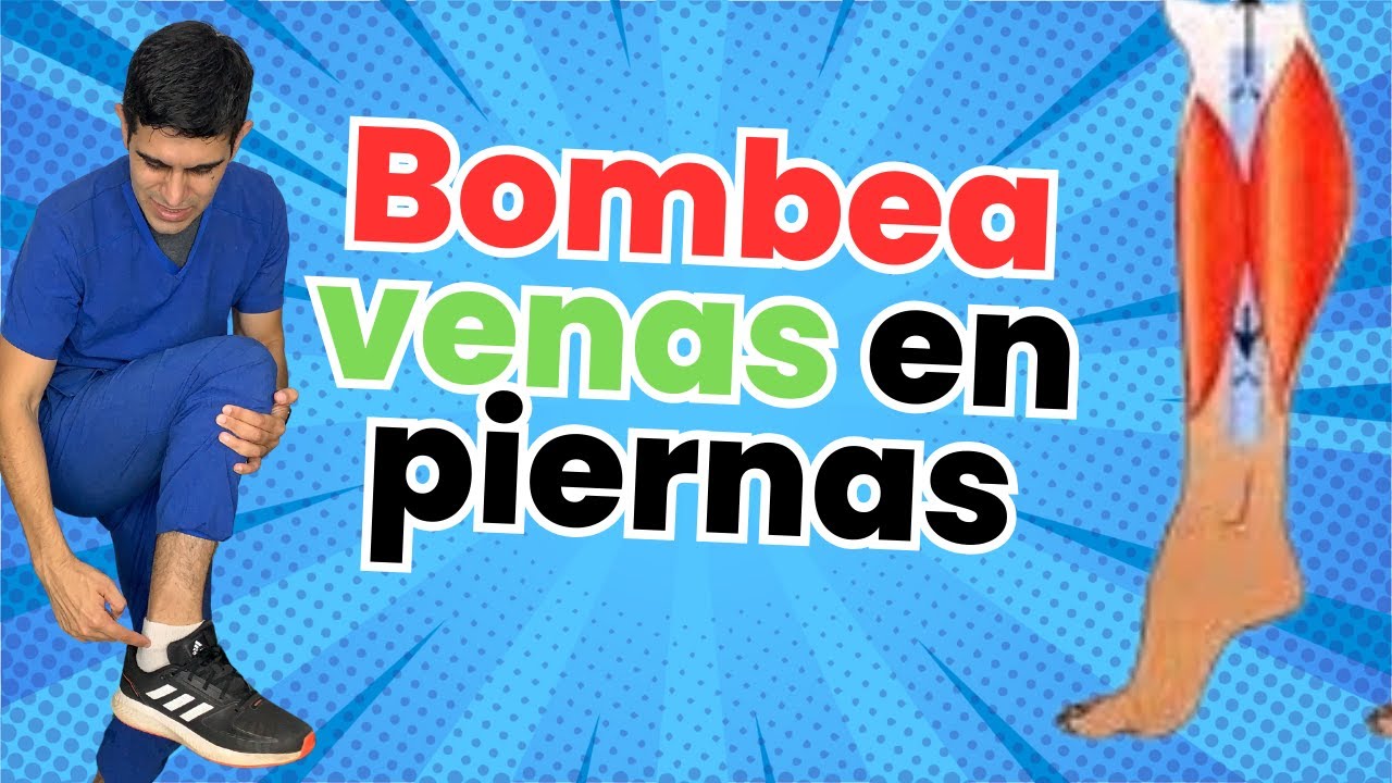 Rutina de bombeo de venas de las piernas