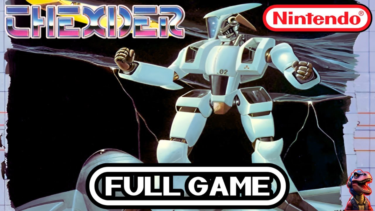 Thexder 1985 | NES Longplay | Classic Retro Gameplay | No Commentary