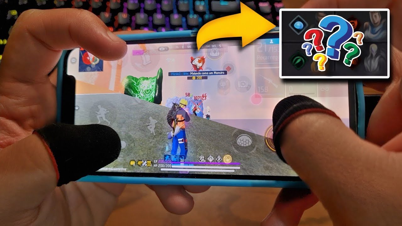 CRIEI A MELHOR COMBINAÇÃO DE PERSONAGENS PRA INICIANTES NO FREE FIRE!!