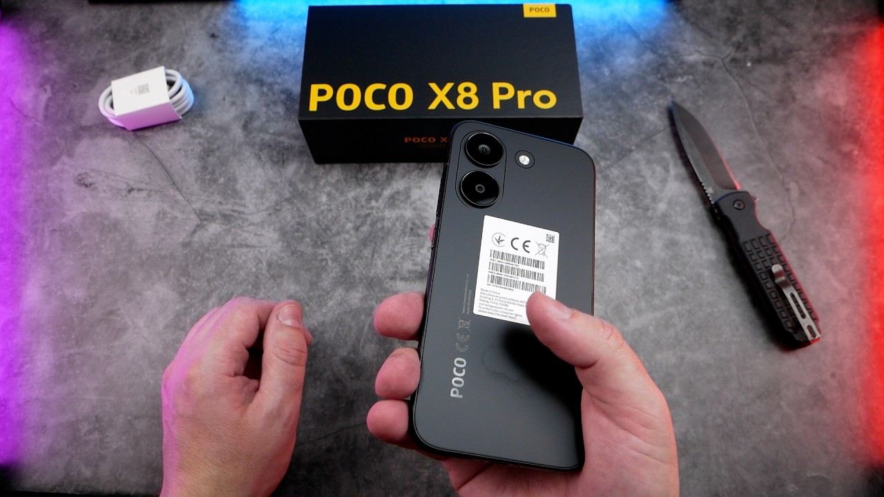 Первая распаковка, впечатление и включение POCO X8 Pro Global - ОБЗОР и ТЕСТЫ скоро на ОСНОВНОМ