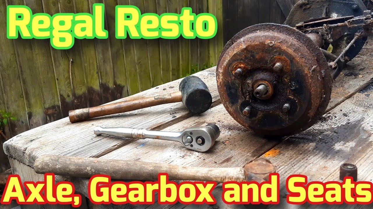 Stripping the Axle and Gearbox - Reliant Regal Resto - Part 5