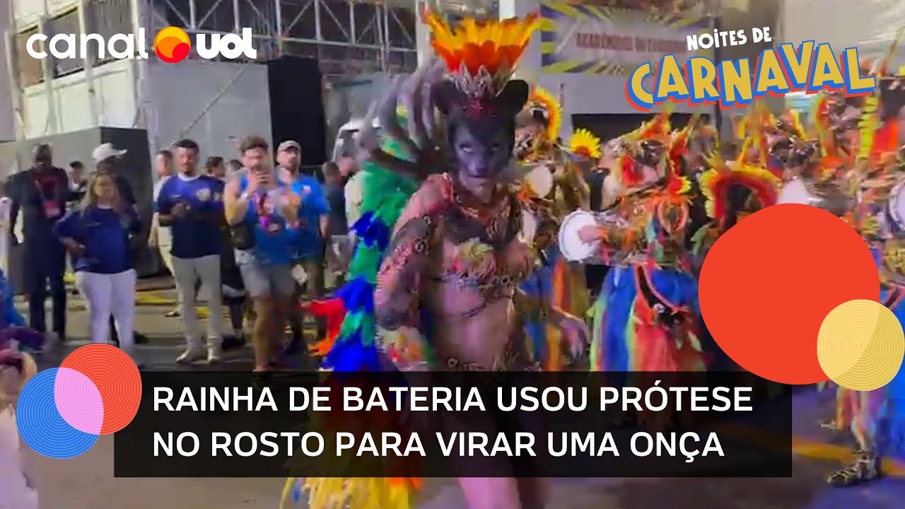 Carla Prata se transforma em onça preta para representar ritual