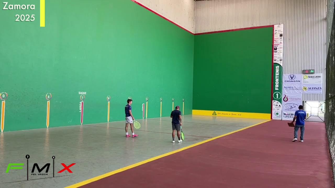 Abierto de Frontenis  Zamora “Club Campestre” Correa VS Almazán