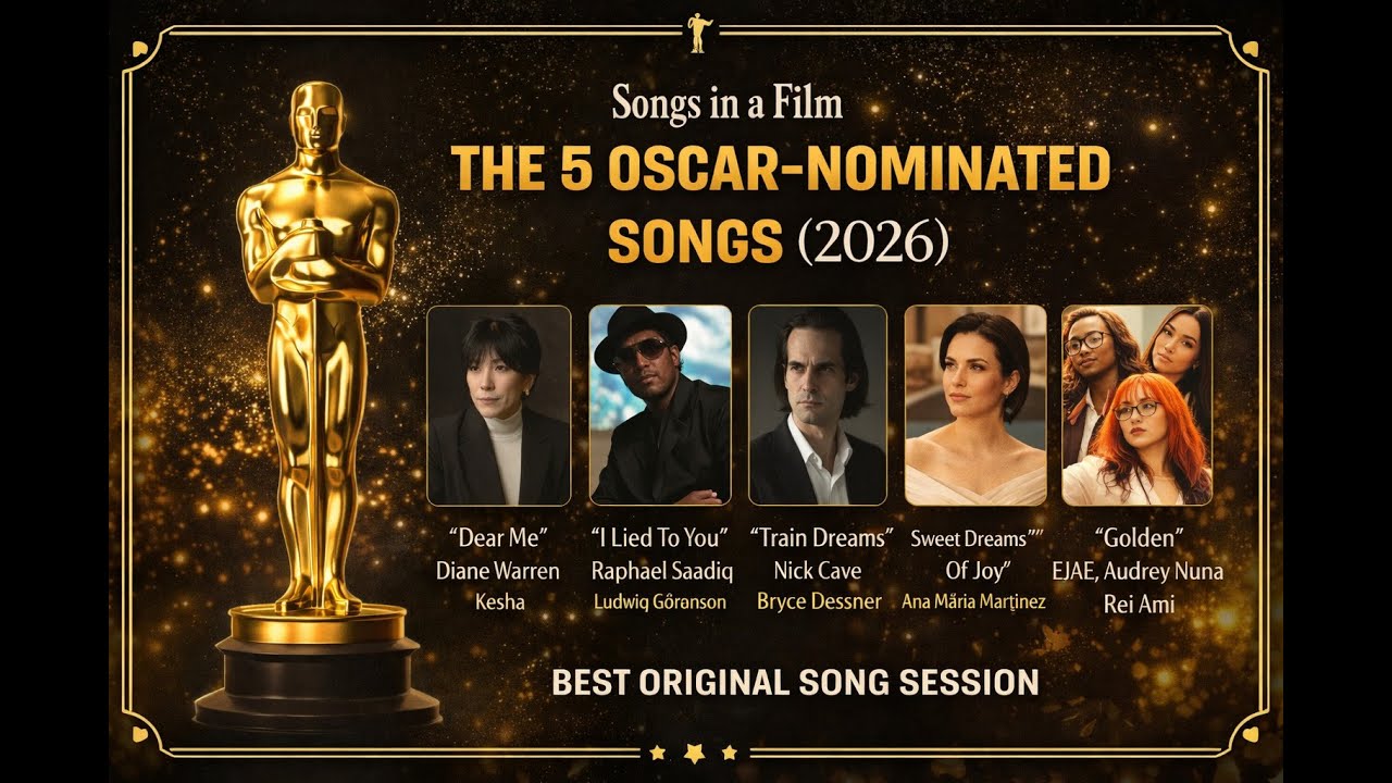 Songs in a Film: The 5 Oscar-Nominated Songs (2026)