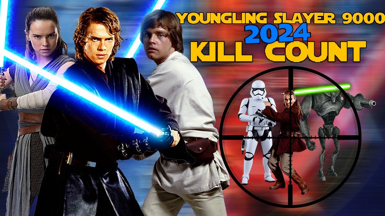 Star Wars Youngling Slayer 9000 Kill Count