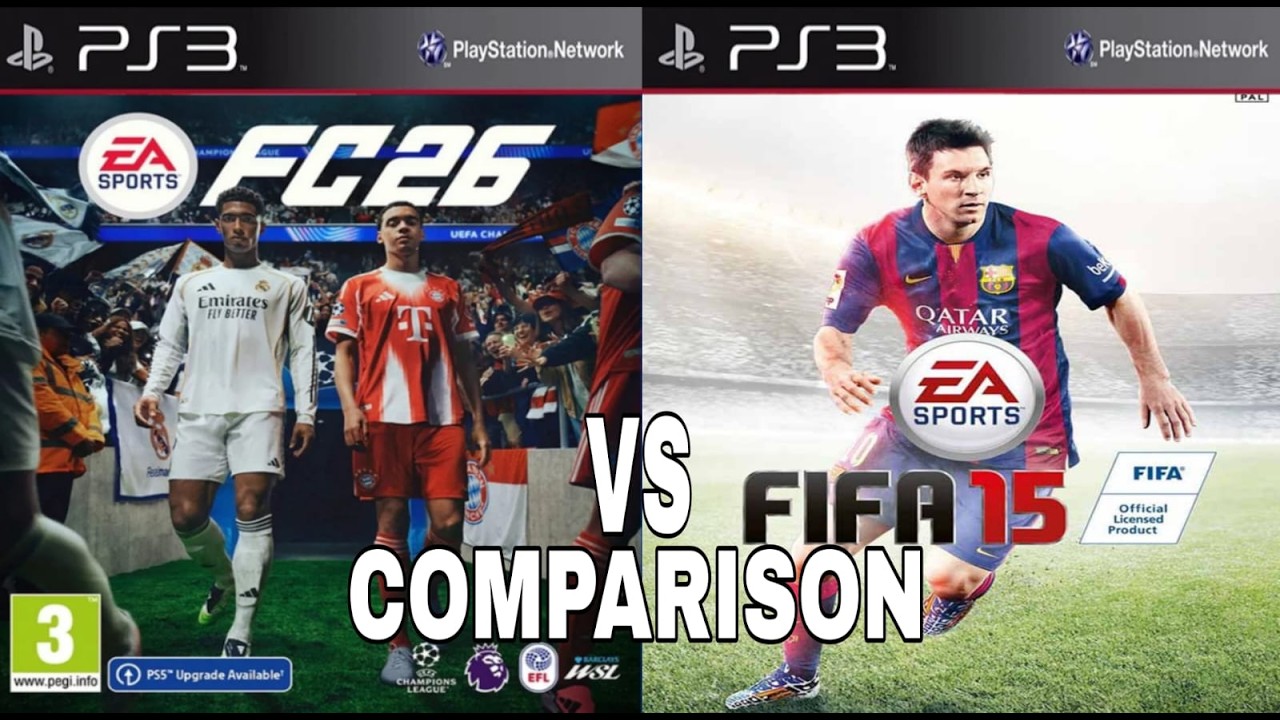 EA FC 26 Vs FIFA 15 PS3