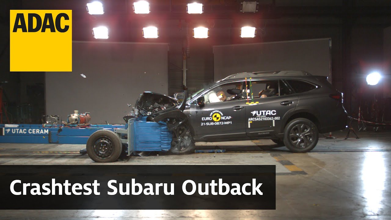 Subaru Outback im Crashtest 2021 | ADAC & Euro NCAP