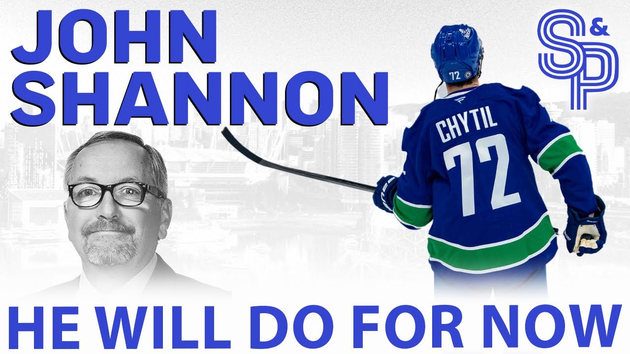 John Shannon: Chytil it is, then? What has prevented the Canucks from getting the 2C they wanted?