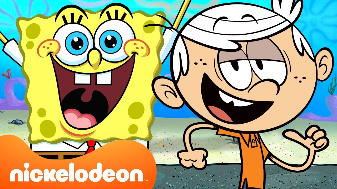 90 Minutes of SpongeBob & The Loud House&rsquo;s Funniest Adventures 🧽🏠 | Nicktoons