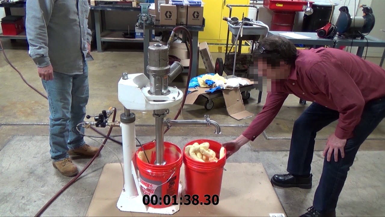 Graco Pail Unloader Pumping Butter at Room Temperature