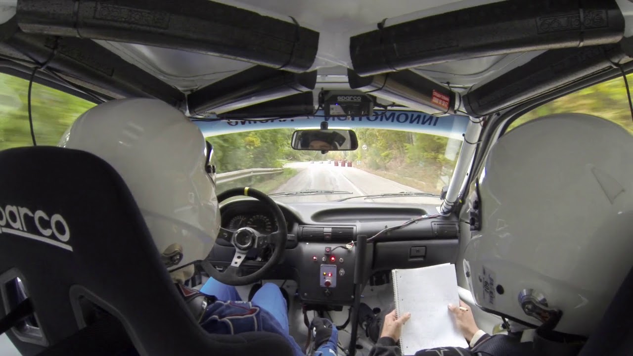 Rally Bulgaria 2018 SS2 Aladja manastir St. Vladimirov Ch. Subev Opel Astra onboard