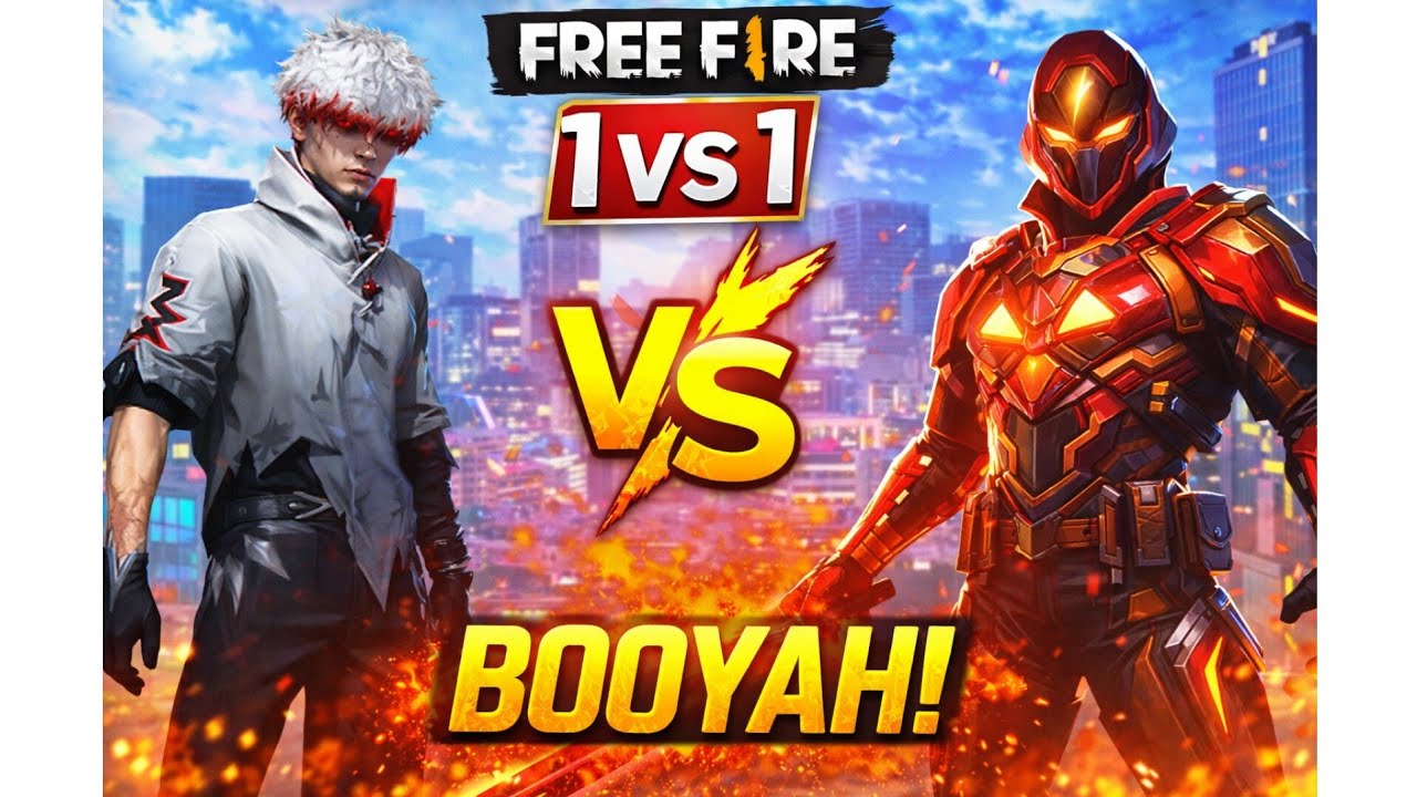 FREE FIRR | BOOYAH KING 👑 | 1 VS 1 