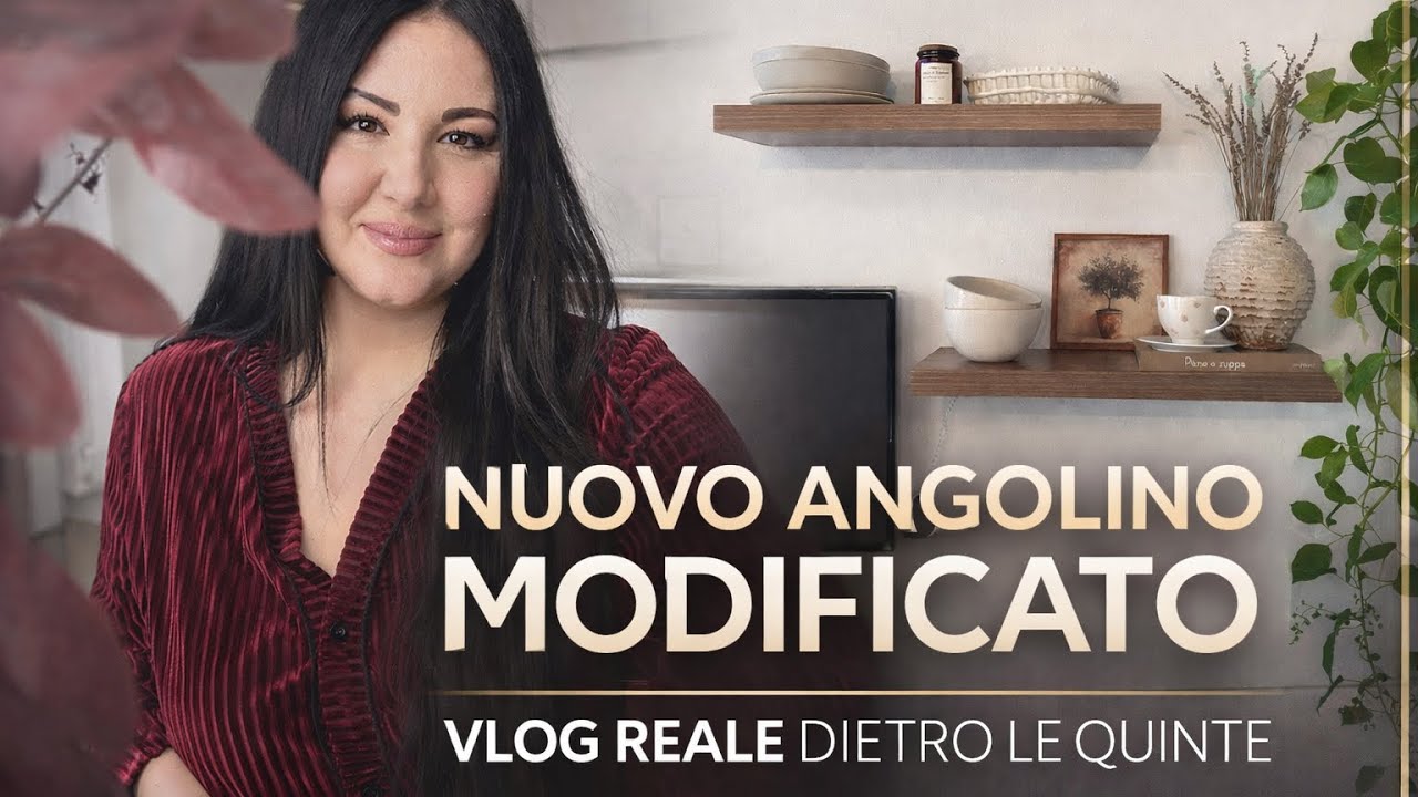VLOG reale ! NUOVO ANGOLO in cucina