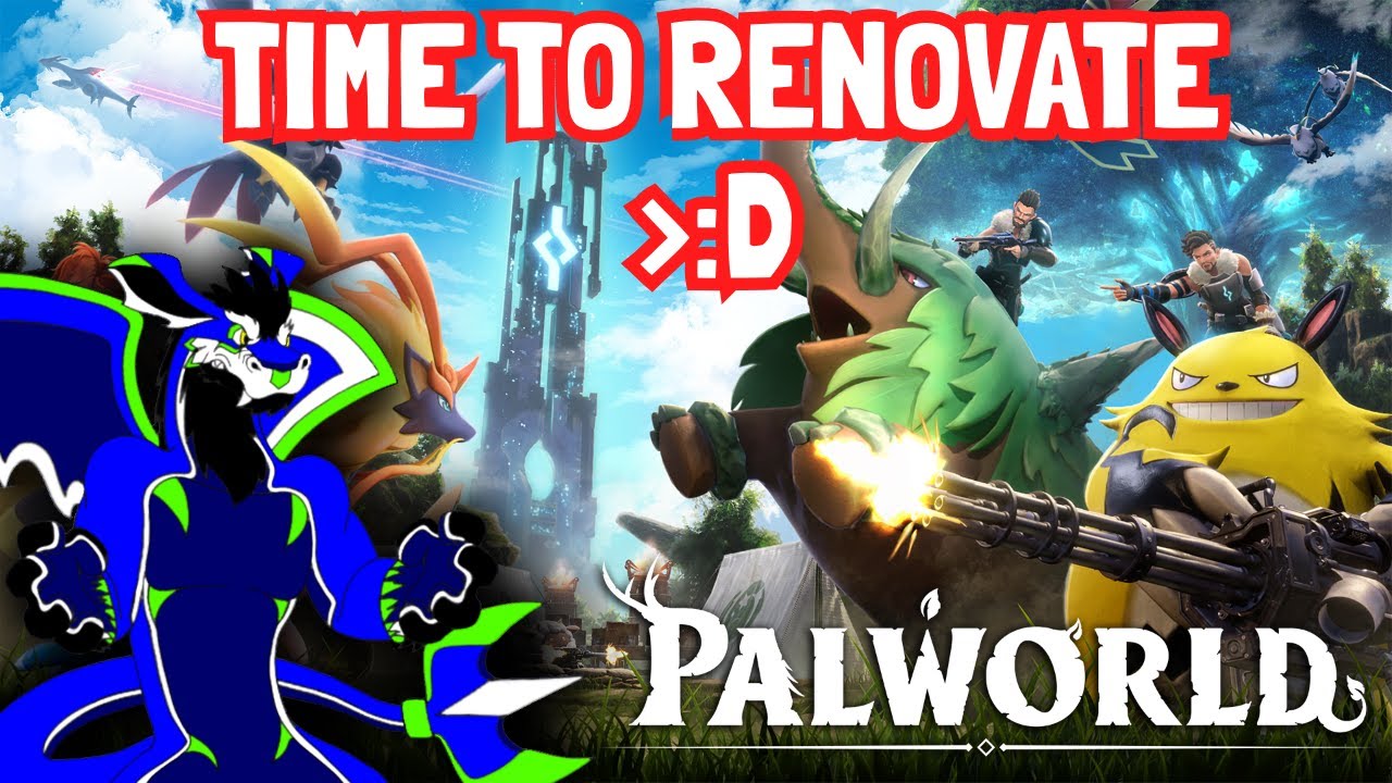 🔴Animation Remake Stream+PALWORLD