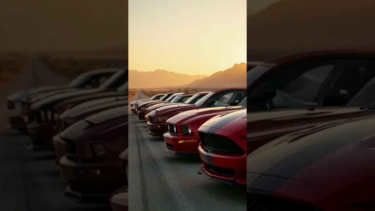 Ford Mustang Evolution - From 1964 Pony Car to 500HP Supercar Killer 