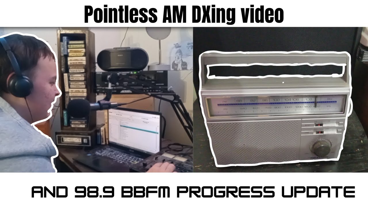 Pointless AM DXing video and BBFM progress update