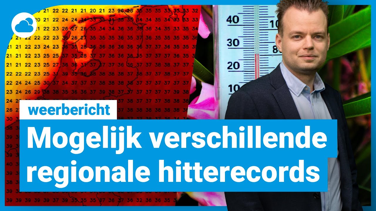 Weerbericht: haalt Nederland nieuwe hitterecords?