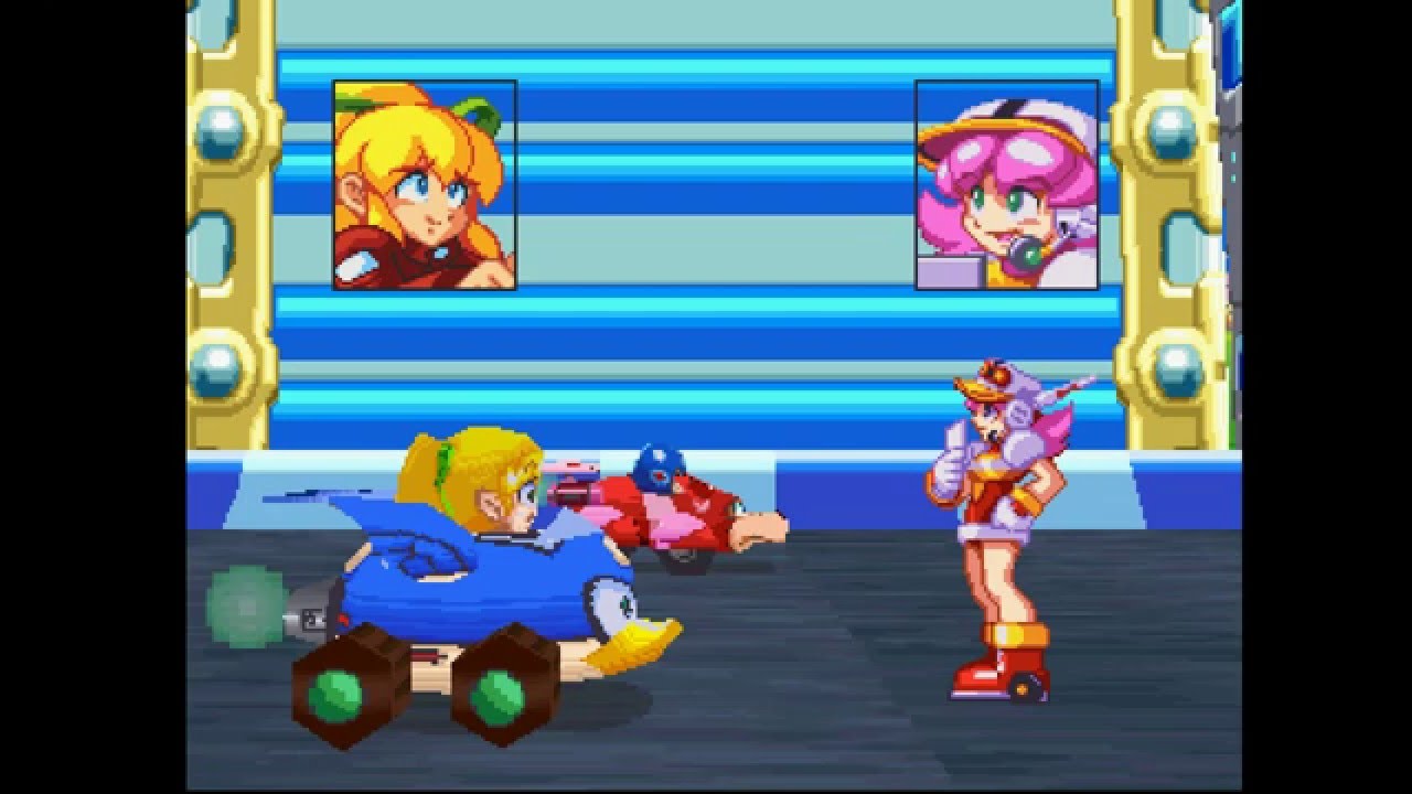Rockman: Battle & Chase (PS1) Game Clear w/ Rockman!