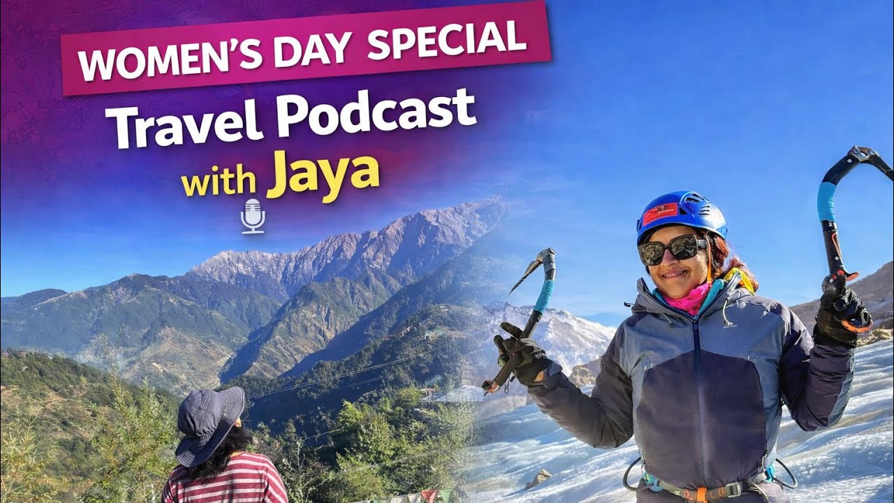Tamil Travel Podcast with Jaya | women’s day special 