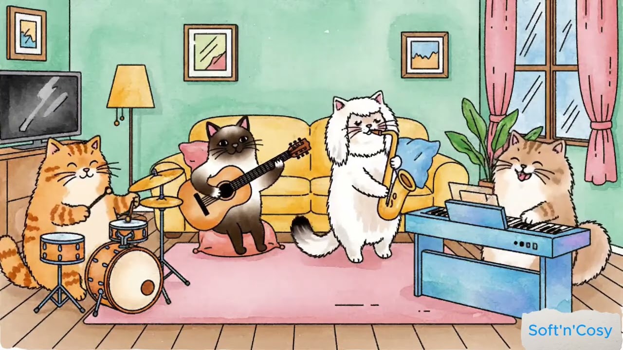 Soft'n'Cosy | Calm Concentration — Gentle Jazz & Relaxing Lo-Fi 🎶