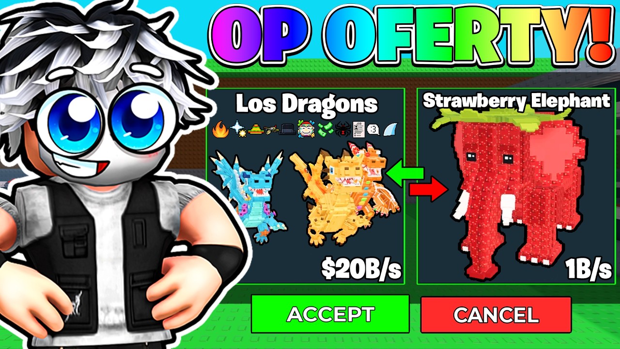 I GOT OP OFFERS FOR LOS DRAGONS 20B/S IN STEAL A BRAINROT! Roblox