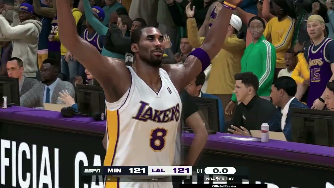 NBA 2K26 PC - LAL 00–01 vs MIN (Modern Era) | DOUBLE OVERTIME THRILLER 🔥