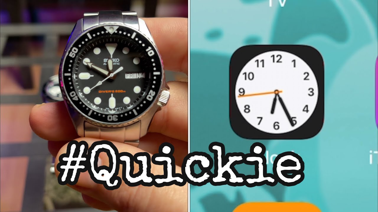 Setting Time on Non-Hacking Watches! #Quickie