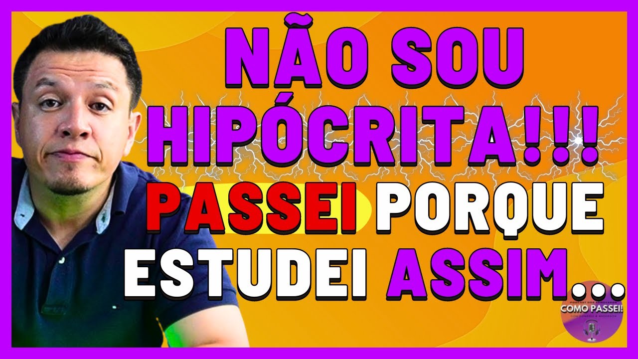 Como Consegui Passar em Vários Concursos Públicos Sem Aprender