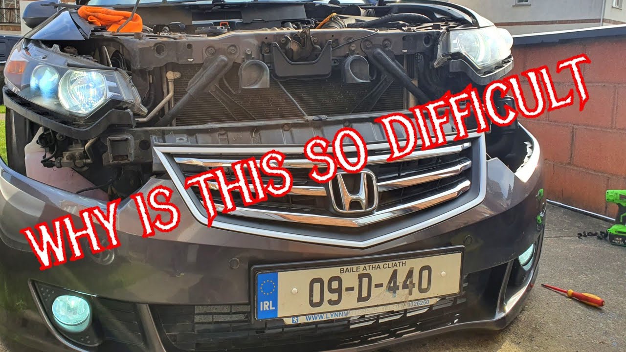 LED lights/how to replace headlight bulb honda accord