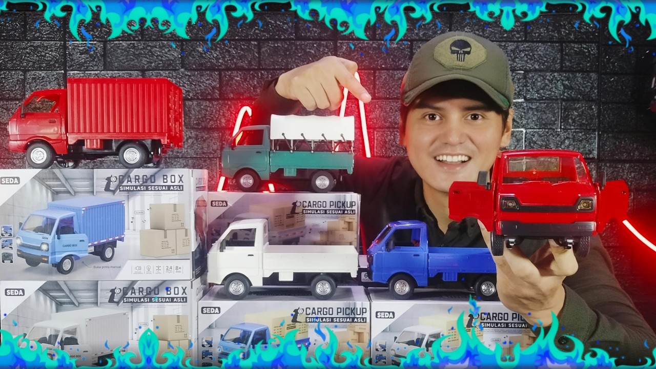 Unboxing Pick Up Pink Remot Kontrol Terbaru