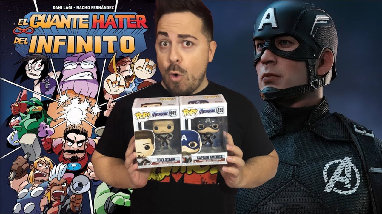 &iexcl;Sorteo FUNKOS y HOT TOYS! Mi PRIMER C&Oacute;MIC 'El Guante Hater del INFINITO' y muchos c&oacute;mics m&aacute;s