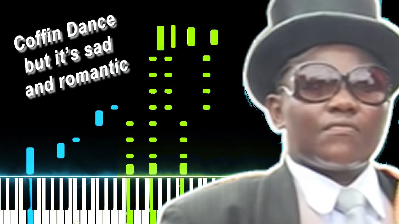 Astronomia - Coffin Dance - Sad & Romantic Version (Synthesia Piano Tutorial)