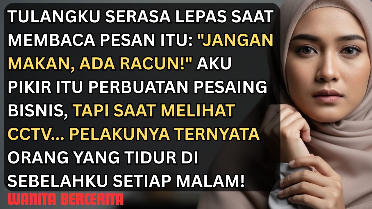 JANGAN MAKAN DISINI PESAN DARI ORANG TAK DIKENAL – AKU SYOK TERNYATA…