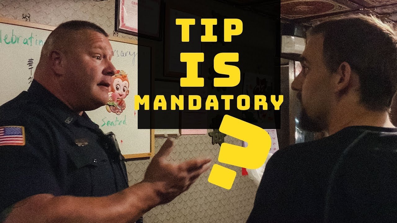 Restaurant calls the cops on me over a tip!