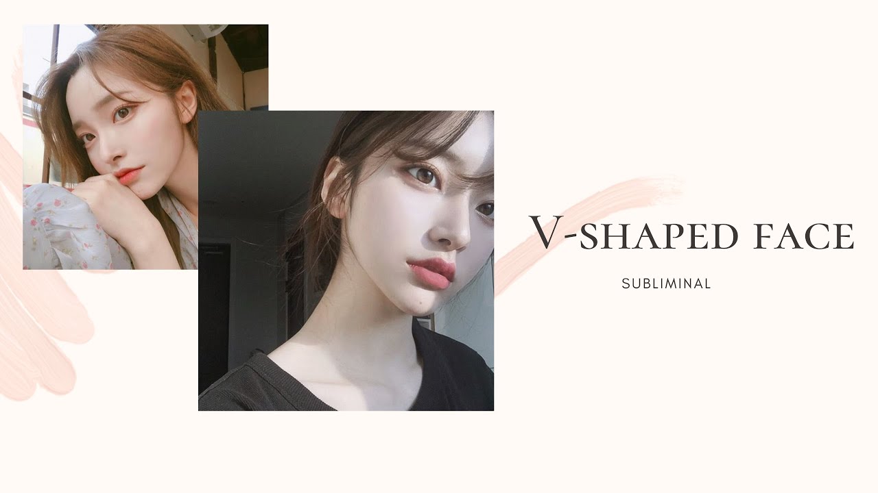-ˋˏ[запрос] v-shaped face subliminal | v-образное лицо и уменьшение скуловых костей саблиминал