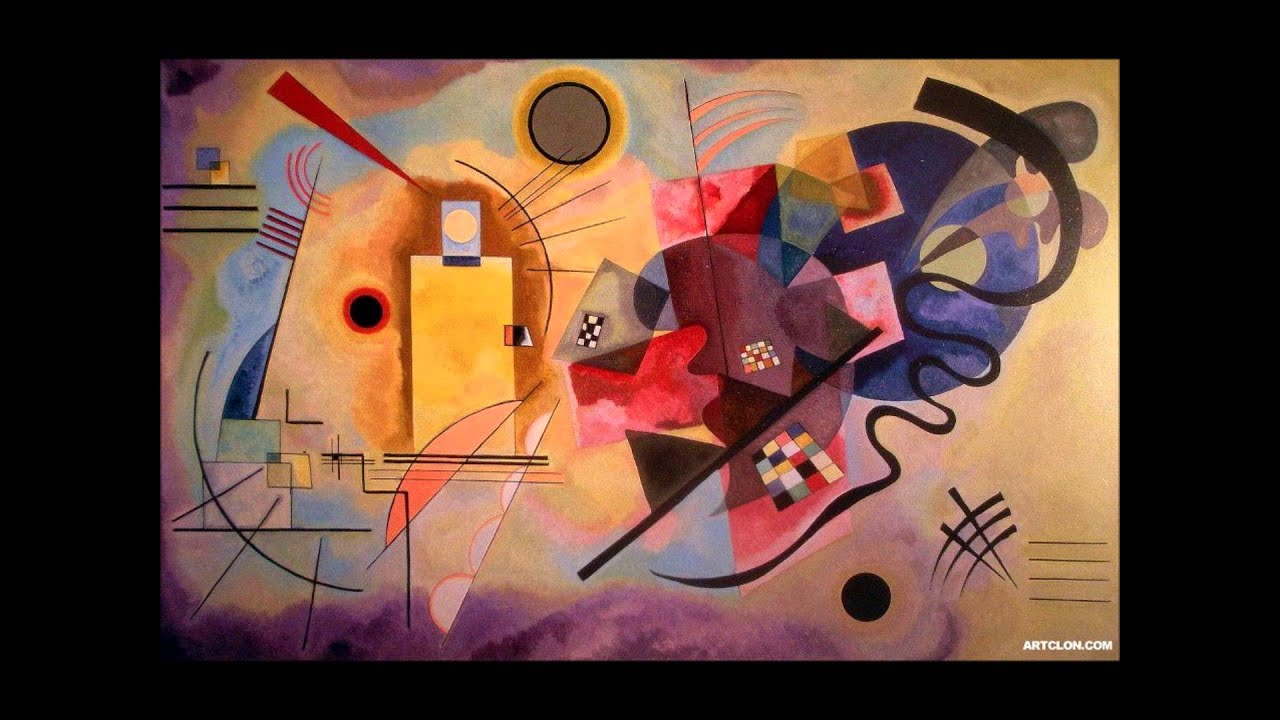 Wassily Kandinsky cover by Mozart Piano concerto No.23 A major 1st. movement