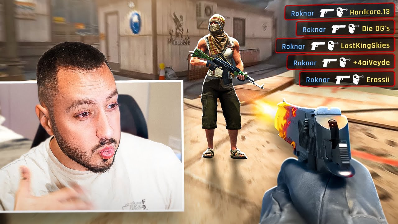 Je fais un 1V5 légendaire au DEAGLE (Best Of Roknar 84)