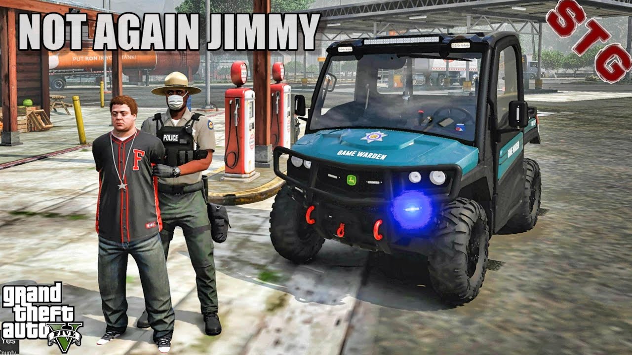 PLAY GTA 5 AS A COP - PARK RANGER PATROL( GTA 5 ROLEPLAY MODS)