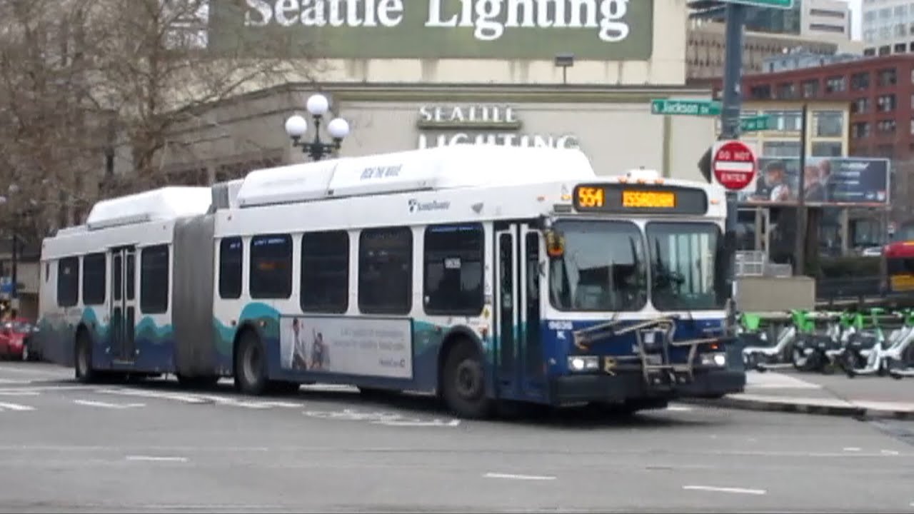 Sound Transit 2010 New Flyer DE60LF - 9636