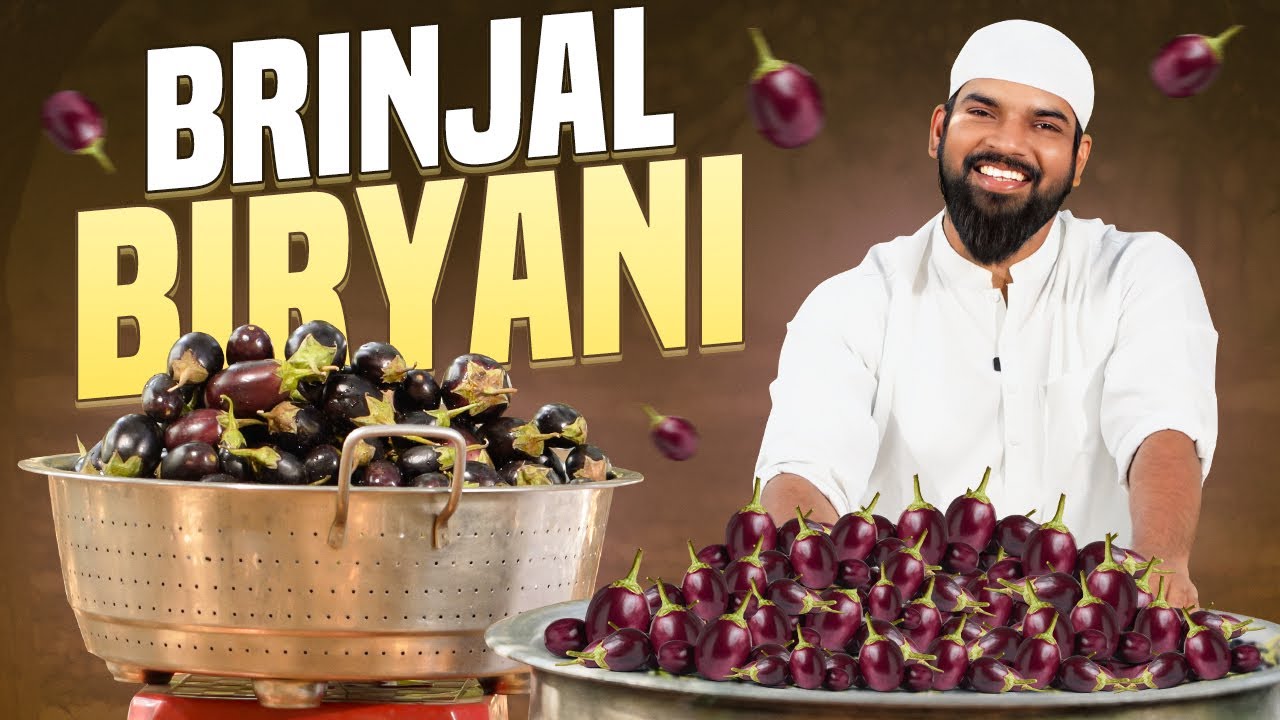 Brinjal Biryani | Baingan Biryani Recipe | Veg Dum Biryani | Nawab's Kitchen Official #65