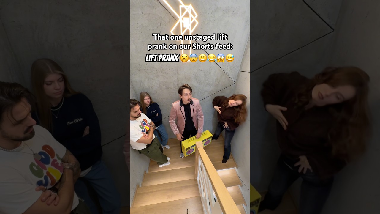 ВЫ ВИДЕЛИ ОРИГИНАЛЬНОЕ ВИДЕО?😂 ДАВАЙТЕ ТАНЦУЕМ, ПОДЪЕМНЫЙ РОЗЫГРЫШ ВИДЕО #розыгрыш #розыгрышподъё...