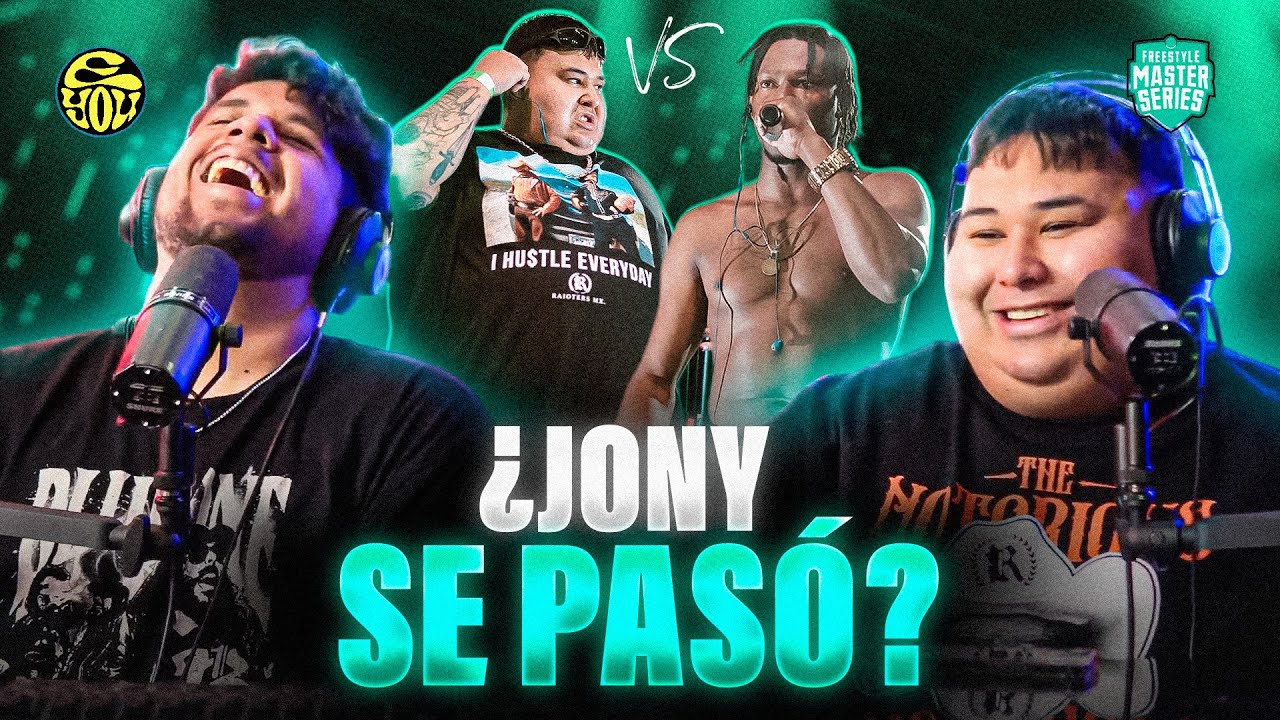 LA BATALLA QUE DESMONETIZO A URBAN ROOSTERS - Reacción a JONY B vs GHETTO - FMS Caribe - EYOU TV
