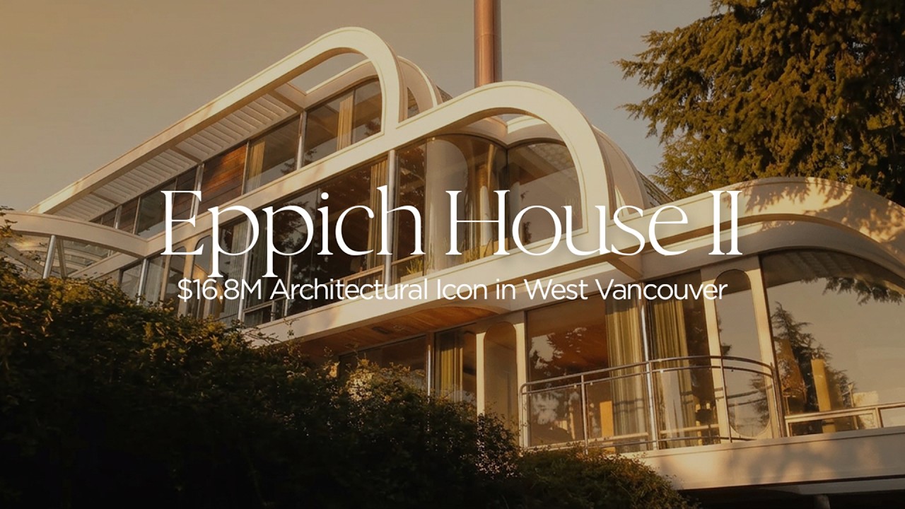 A True Architectural Landmark | Eppich House, West Vancouver