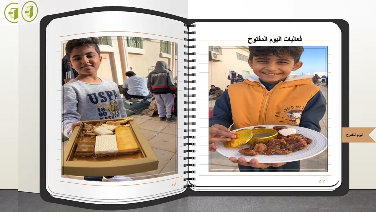 ضمن فقرات الحفل الختامي لمدرسة انس بن مالك الابتدائية بعنيزة بعنوان المدرسة في عام