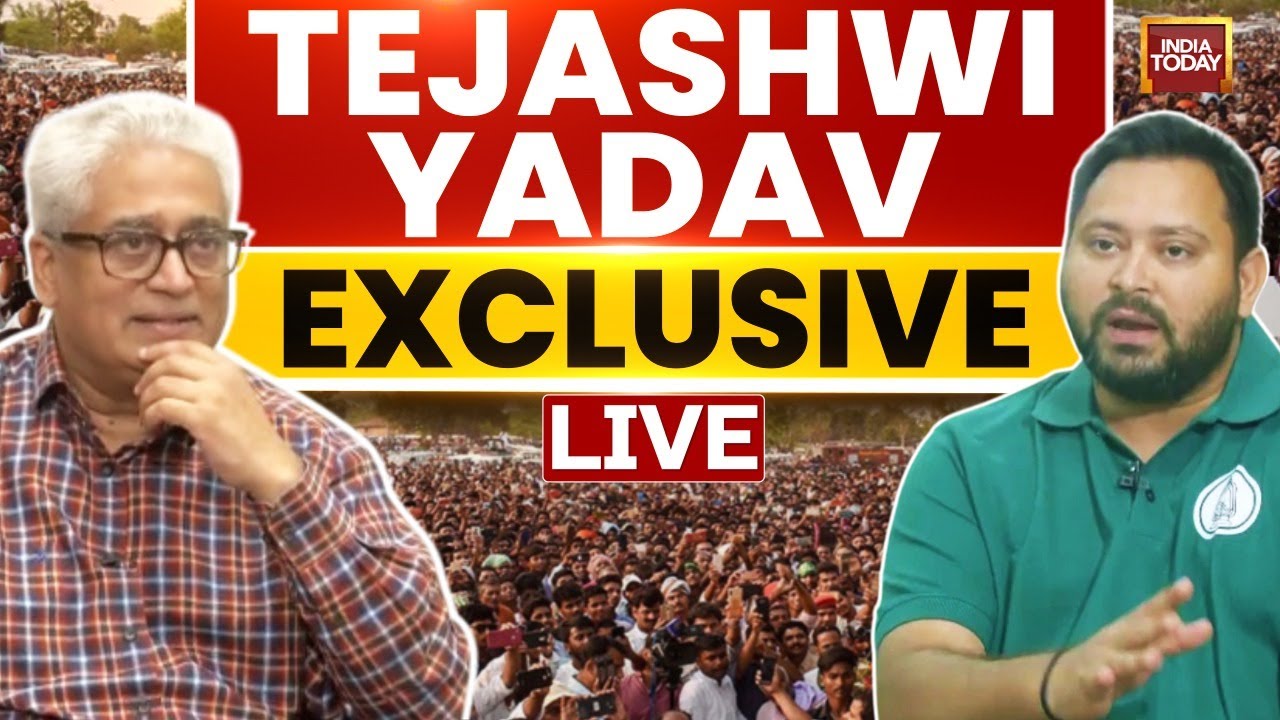Bihar Election 2025 LIVE: Tejashwi Yadav Interview With Rajdeep Sardesai, Calls Nitish A 'Puppet'
