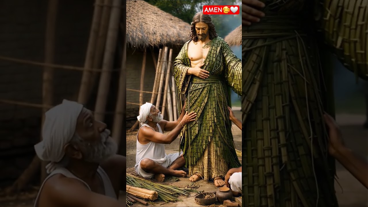 ✝️ Two Village Elders Create a Divine Jesus Statue | Pure Faith & Art 🌾💫 